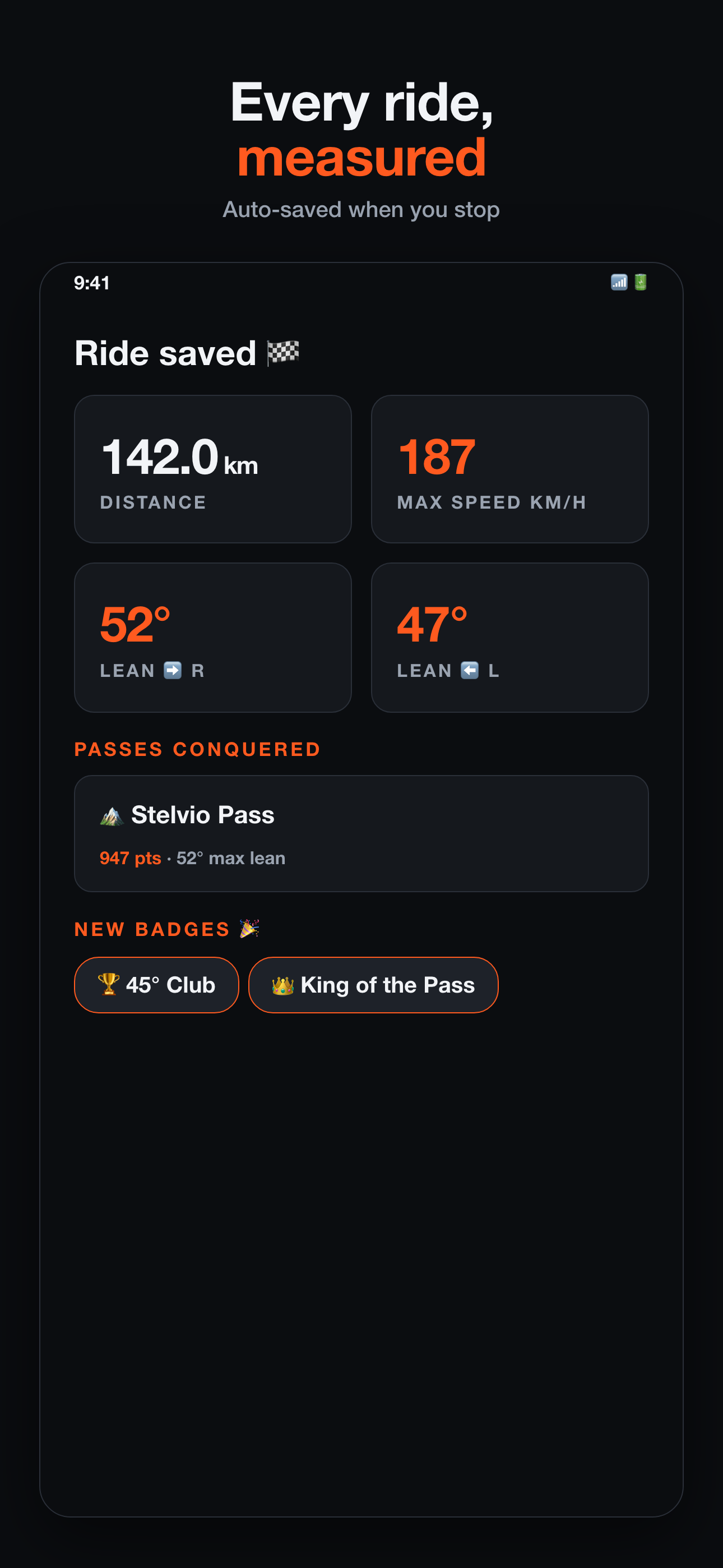 apex ride screen